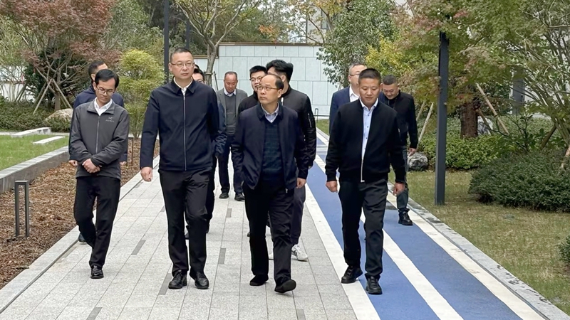 湖州市委常委、副市長許峰調研安吉華都